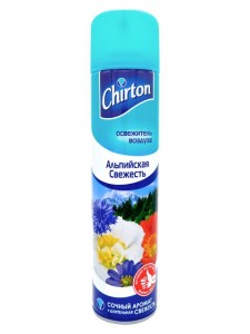 Освежитель воздуха Чиртон Альпийская Свежесть 300мл CHIRTON(КРД, СПб 3!)