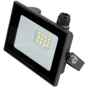 GENERAL/HiTT прожектор св/д 50W(4250lm) 6500K 6K 146x98x26 черный FL1 2010004