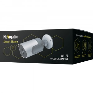 Navigator wi-fi видеокамера NSH-CAM-03-IP65-WiFi, встр. микрофон, динамик, microSD до 64Gb, 14548