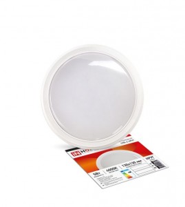 ASD/inHome св-к св/д ЖКХ СПБ-2 5W(400lm) 4000К 4K круг, пластик, белый 130x33 IP40 0624