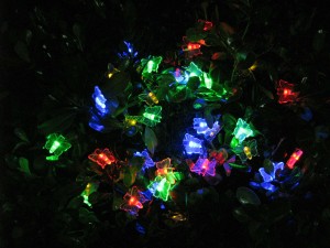 СТАРТ САД св-к-гирлянда на солн.батарее 35LED Бабочки, L=5400см