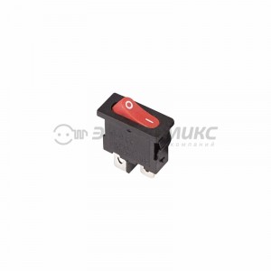 Rexant выкл клавишный 250V 6А (2с) ON-OFF красн. Mini (RWB-103, SC-766, MRS-101-5) (10!)36-2051