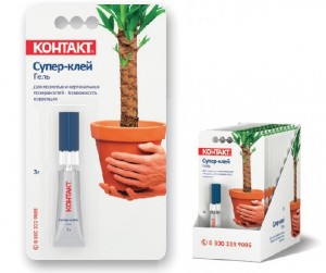 Супер-Клей Гель Контакт 3г, BL1, шоу-бокс, арт. КМ 120 - Б03 ГЛ
