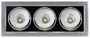 Jazzway св-к карданный Grey 3х9W 4000K IP40 24° 345x136x120 PSP-S 113 4K .2853042