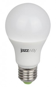 Jazzway лампа св/д для растений A60 E27 15W 15мкм/с матовая IP20 60x130 ФИТО .5025547