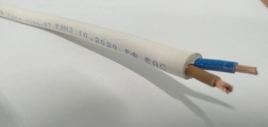 Провод ПВС 2х0,75  100м (ГОСТ)(РЭМЗ/TDM г Рыбинск)ш белый с маркировкой длины