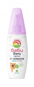 ДЭТА Беби АКВА Спрей детский (от 1 года) 100мл. От комаров (на кожу) ИР3535