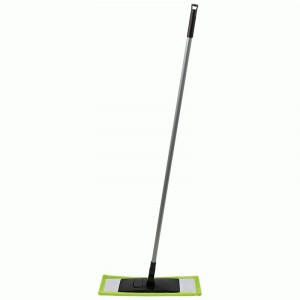Швабра насадка плоская микрофибра 13*43см,ручка 110см,карм,Mop Clean/310474 Рыжий кот