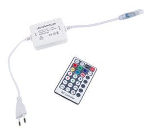 Ecola Контроллер 220V 14x7 600W 2.7A RGB с радиопультом RF1406KSB