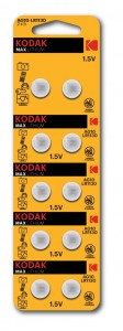 Э/п Kodak часовая AG10 (389) LR1130, LR54 [KAG10-10] BL10 4016