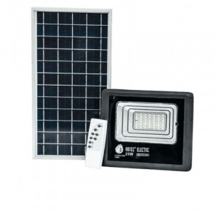 HOROZ прожектор св/д уличный на солн. бат. 25W 6400К(465lm) 6K ПДУ кабель 5м 068-012-0025 2коробки