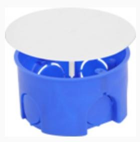 uplast коробка распред.  73х42мм СУ для твердых стен с крышкой 010-004