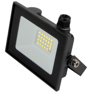 GENERAL/HiTT прожектор св/д 100W(8500lm) 6500K 6K 215x152x28 черный FL1 2010006