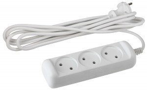 ЭРА сет. удл. ПВС 2х0.75 3 роз. 5 м 6А/1300Вт (корпус негорючий PP) UX(6)-3-5m (РФ) 0043