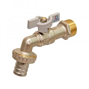 СТАНДАРТ Кран шар. 1/2" водоразборный бабочка  CWBB0012
