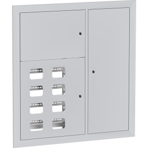 EKF Basic щит этажный (корпус) ЩЭ метал. 8 кв. (1000х950х160) со слаботочным отсеком IP31