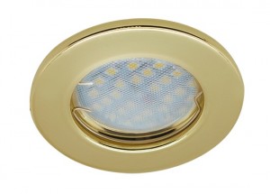 Ecola MR16 GU5.3 DL90 св-к плоский Перламутровое Золото (кратно 2!) 30x80 Light FN1621EFY