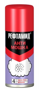 Рефтамид Антимошка 100мл аэрозоль От комаров/мошек/слепней/москитов (на кожу) 531875