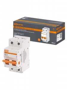 TDM выключатель нагрузки ВН-32 2P 40A Home Use SQ0211-0115