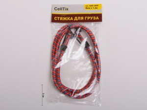 CELLTIX, Стяжка для груза /Багажная резинка 8мм x 1,3м