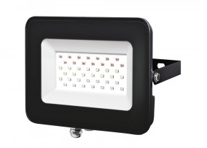 Jazzway прожектор св/д RGB 30W 235x187x28 черный PFL-30W черн IP65 .5016408