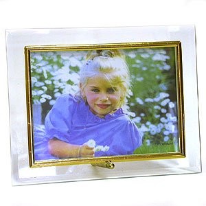 Фоторамка (Ф/р) GT стекло 13х18 135/G горизонтальная прямая 5724