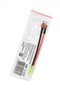 Адаптер для элементов питания Robiton TCM-MTF T-connector male/Tamiya Mini female PK1, 12885