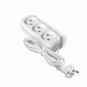 UNIVersal сет. удл. ШВВП 2х0.75 3 роз.  3 м 6А У6-639 1933