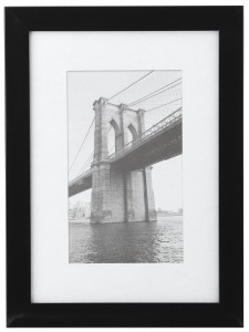 Фоторамка (Ф/р) Image Art 601 / 21х30 черный пластик 0960