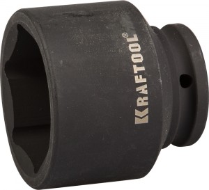Торц головка KRAFTOOL "INDUSTRIE QUALITAT" удар (3/4"), FLANK, Cr-Mo, фосфатирован, 55мм zu27945-55