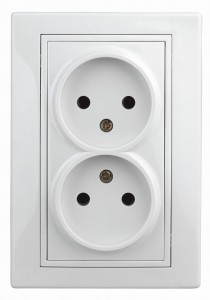 Intro Plano роз. СУ, 2 мест. керамика, 2х2P, 16A, белый, 250В, IP20, 1-204-01 2007