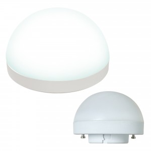 Uniel лампа GX53 св/д 13W(1110lm) 4000K 4K 73,5x54 матовая LED-GX53-13W/4000K/GX53/FR/SPHERE PLZ02WH