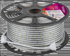 ОНЛАЙТ лента св/д 220V 4,8W красный 60Led/m IP67 5м OLS-2835R60-4.8-IP67-220V 80928