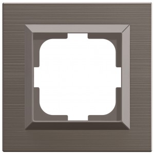 OVIVO Рамка СУ 1 мест. QUANTUM, медь, 405-330000-096