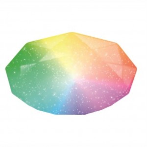 LEEK св-к св/д декоративный 60W(4800lm) RGB Бриллиант d375x100мм IP22 СЛЛ LE061210-005
