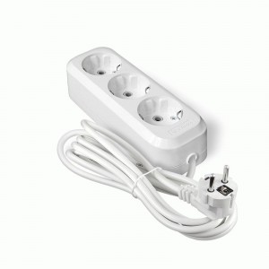 UNIVersal сет. удл. ПВС 3х1 3 роз.  3 м 13А земля (корпус ABS) E-303 1977
