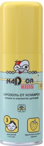 Nadzor Kids Аэрозоль детский 100мл. От комаров (с 3-х лет) (IR3535) на кожу ISUODET