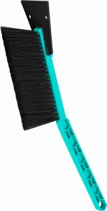 Щетка-сметка+скребок съемный 45см, антискольз насечка,digital green,SC800310017/ Spin&Clean