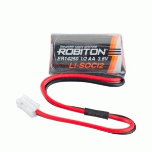 Э/п Robiton ER14250-EHR2 ER14250 1/2AA с коннектором EHR2, 18627