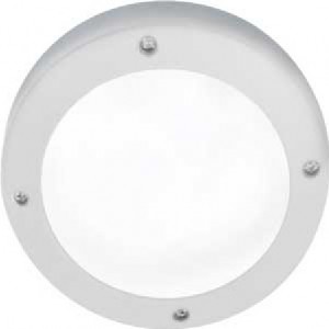 Ecola B4139S св-к матов.Круг белый алюм.1*GX53 IP65 145х145х65 FW53SSECS