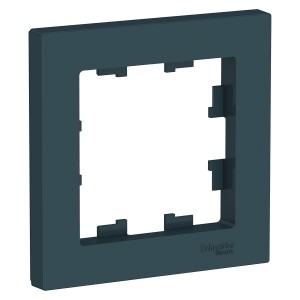 Schneider AtlasDesign рамка СУ 1 мест. изумруд ATN000801