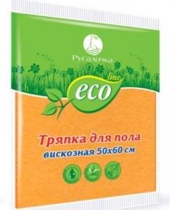 "Тряпка для пола ECOLINE 50*60см вискоза 79713 РУСАЛОЧКА
