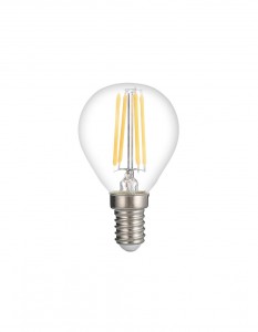 Jazzway шар G45 E14 8w(760Lm) 4000K 4K CL прозр. филамент PLED OMNI 45x90 230/50 .5021396