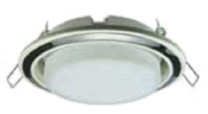 Ecola GX53 H4 св-к  2 цв.Жемчуг-черный хром-жемчуг 38x106 FK53H4ECB