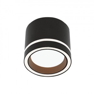 WOLTA св-к накладной спот LUCE IP20 под лампу GX53 Чёрный BL D83x60 WSL-GX53/06BL