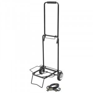 Тележка Рыжий Кот BX-20ZP, 20кг, металл.колеса, черная 93529