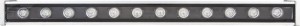 Feron св/д линейный прожектор с DMX, 12LED RGB, 500*40*48mm, 12W 24V, IP65,LL-892 32257