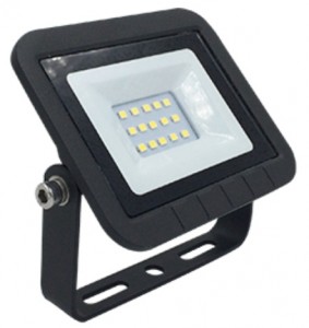 Ecola прожектор св/д 10W 6000 6K 100x80x26 черный IP65 JPBD10ELB