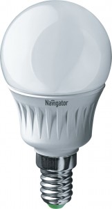Navigator Шар  G45 E14 5W(370lm) 4000 4K 87x45 пластик NLL-P-G45-5-230-4K-E14 (10!) 94478