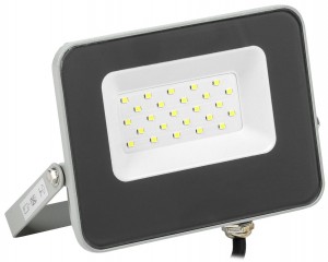 IEK прожектор св/д СДО 07-20 20W(1700lm) SMD 6500K 6K 150x110x28 серый IP65 LPDO701-20-K03